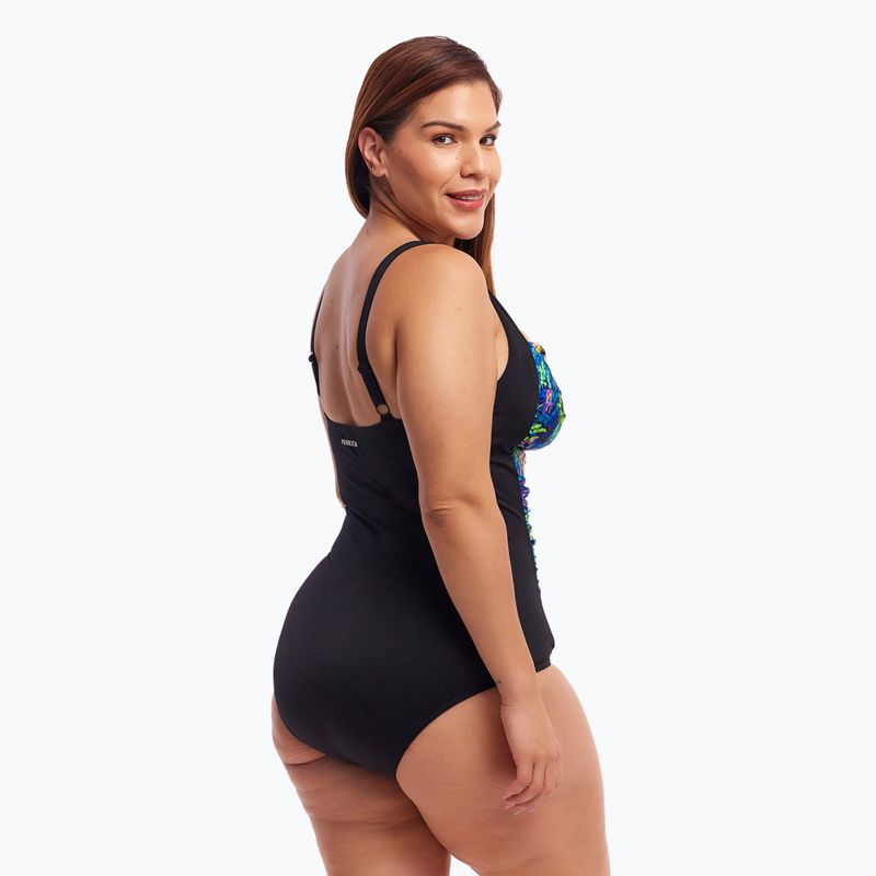 Costum de baie dintr-o piesă pentru femei Funkita Ruched One Piece midnight meadow 6