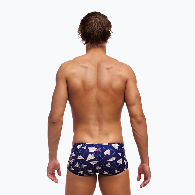 Boxeri de înot pentru bărbați  Funky Trunks Classic Trunks paper plain 2