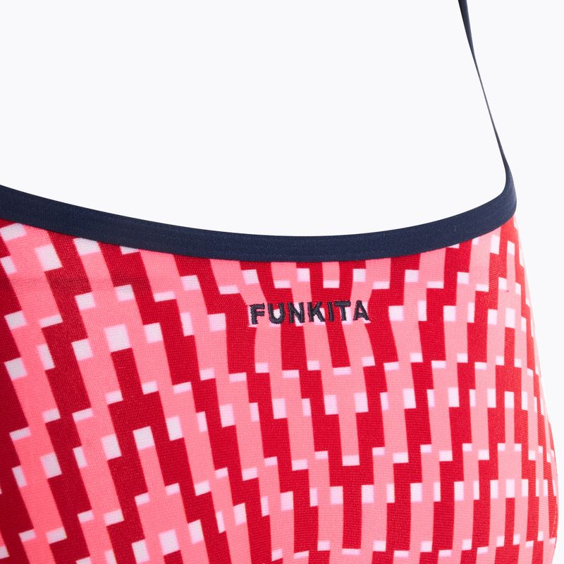 Costum de baie dintr-o piesă pentru femei Funkita Tie Me Tight One Piece red 3