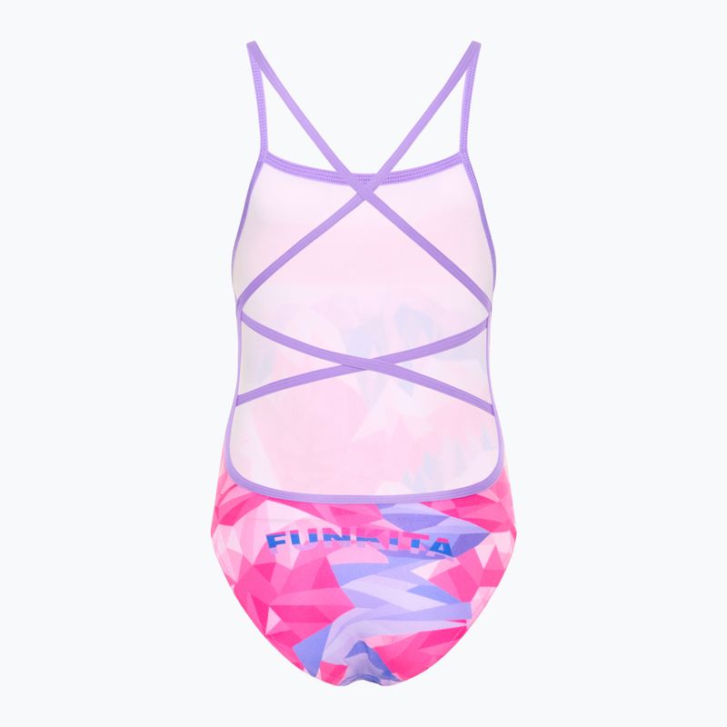 Costum de baie dintr-o piesă pentru copii  Funkita Strapped In One Piece rockie high 2