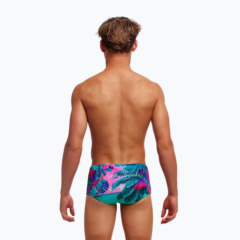 Boxeri de înot pentru copii Funky Trunks Sidewinder Trunks the beach 2