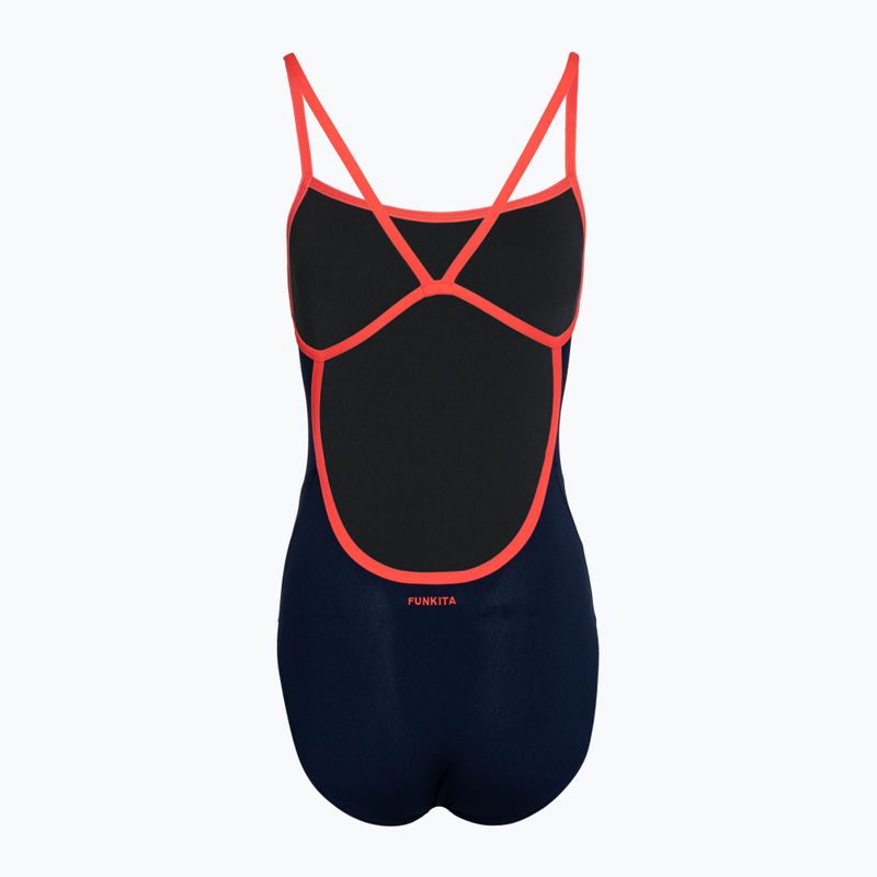 Costum de înot dintr-o piesă pentru femei Funkita Single Strap One Piece ocean fire 2