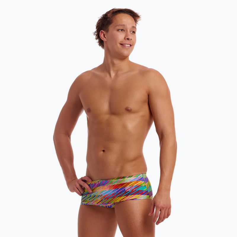 Boxeri de înot pentru bărbați Funky Trunks Sidewinder Trunks static stack 4