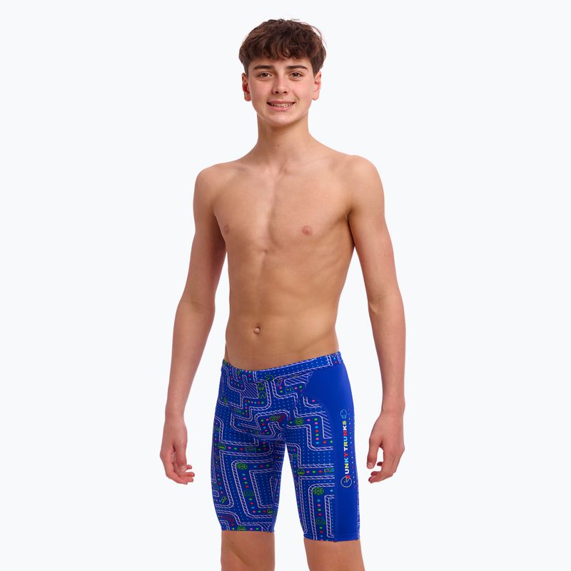Boxeri de înot pentru copii Funky Trunks Training much munchies 2