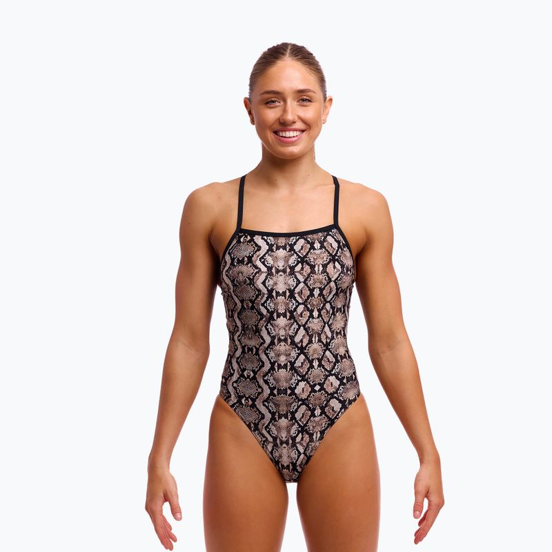 Costum de baie dintr-un element pentru femei Funkita Tie Me Tight One Piece rattle racer 2