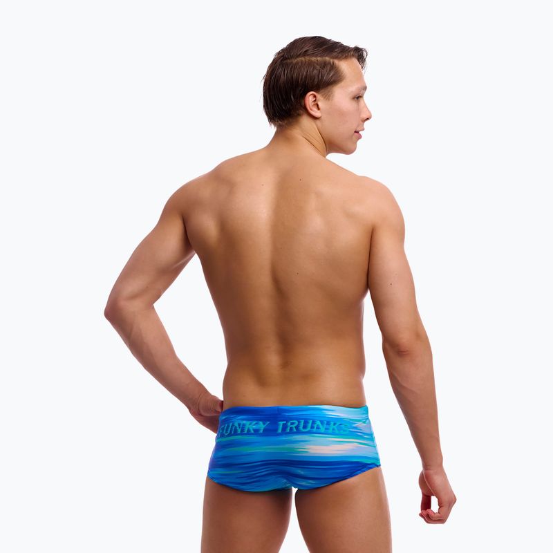 Boxeri de înot pentru bărbați Funky Trunks Sidewinder Trunks sea breeze 3
