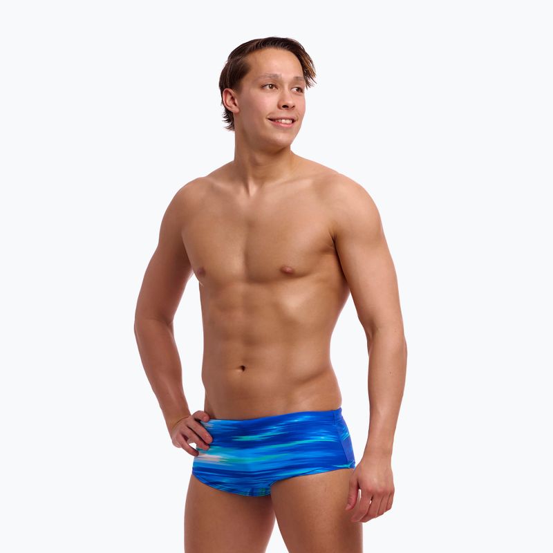 Boxeri de înot pentru bărbați Funky Trunks Sidewinder Trunks sea breeze 4