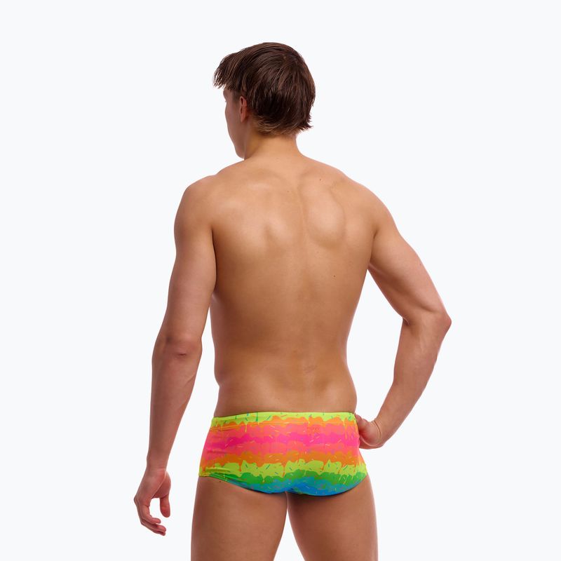 Boxeri de înot pentru bărbați Funky Trunks Sidewinder Trunks melting mayhem 3