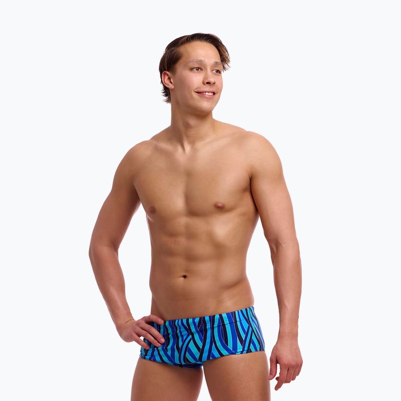 Boxeri de înot pentru bărbați Funky Trunks Sidewinder Trunks snork city 4