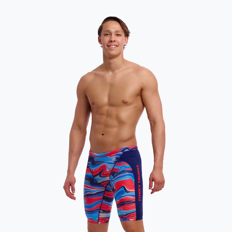 Pantaloni scurți de înot pentru bărbați Funky Trunks Training Jammers wave crazy 2