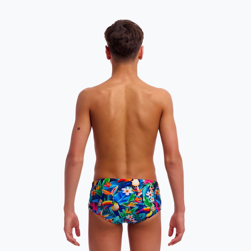 Boxeri de înot pentru copii Funky Trunks Sidewinder Trunks birdie wordie 3