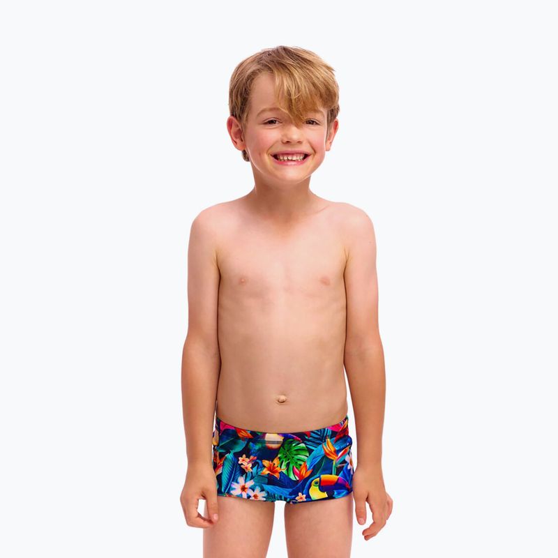 Boxeri de înot pentru copii Funky Trunks Printed Trunks birdie wordie 2