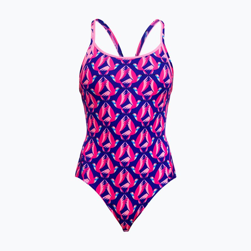 Costum de înot întreg pentru femei Funkita Diamond Back One Piece Lost Leaf