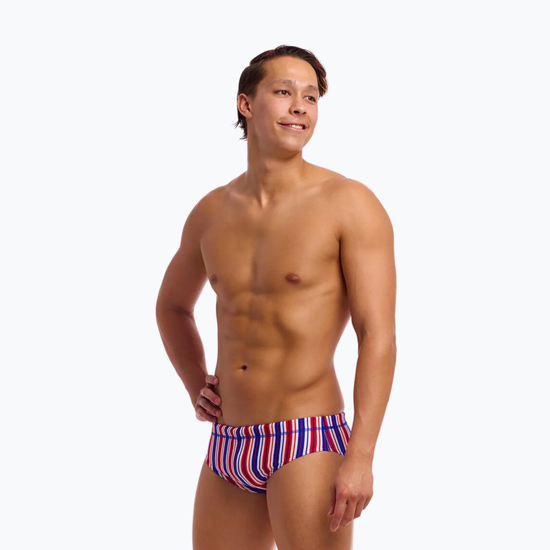 Slip de baie pentru bărbați Funky Trunks Classic Brief i want you 2