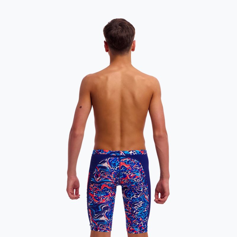 Slip de înot pentru copii Funky Trunks Training Jammers mad cat 3