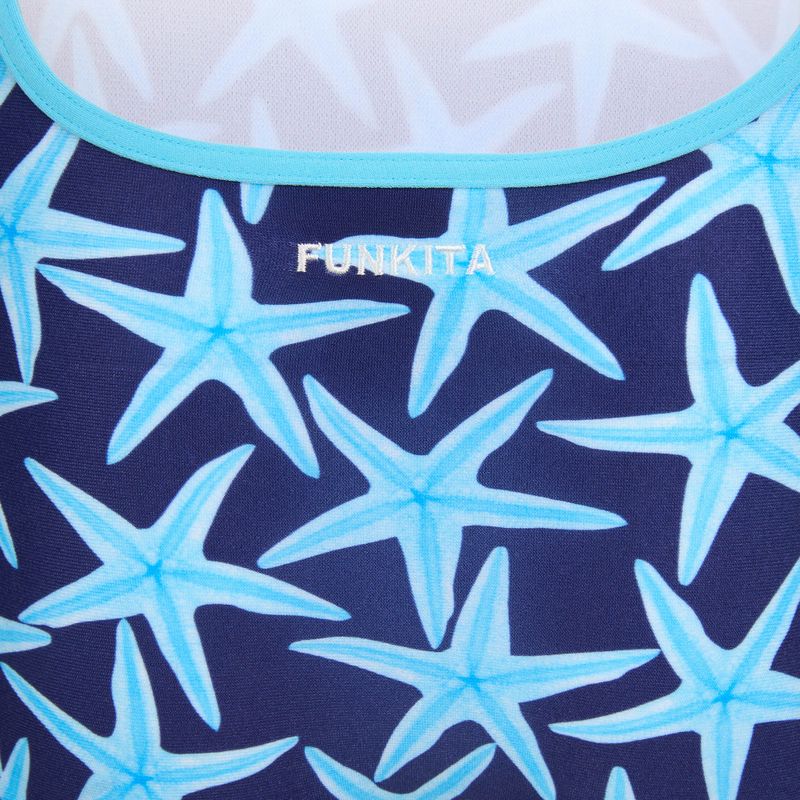 Costum de înot întreg pentru copii Funkita Diamond Back One Piece see stars 3