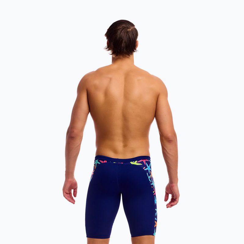 Slip de înot pentru bărbați Funky Trunks Training Jammers starry night 3
