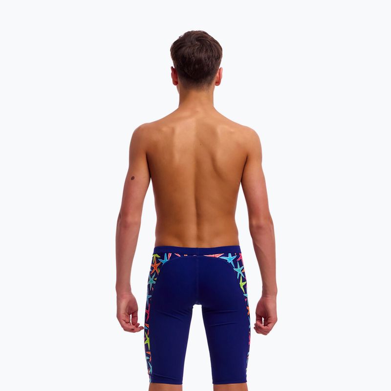 Slip de înot pentru copii Funky Trunks Training Jammers starry night 3