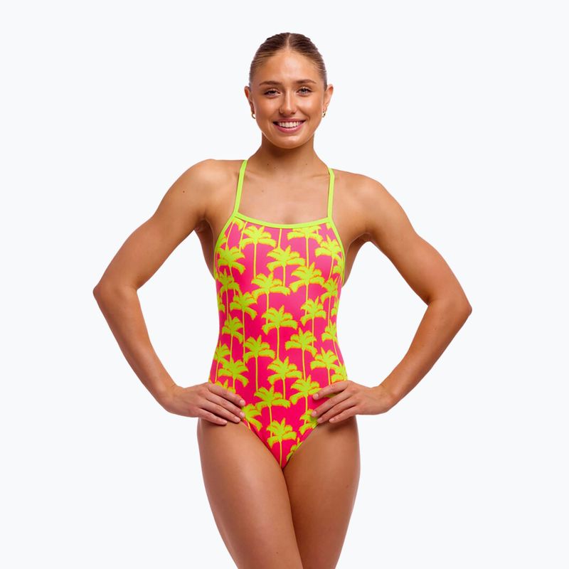 Costum de înot întreg pentru femei Funkita Tie Me Tight One Piece tipsy tiger