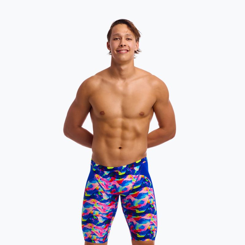 Slip de înot pentru bărbați Funky Trunks Training Jammers wet wave 2