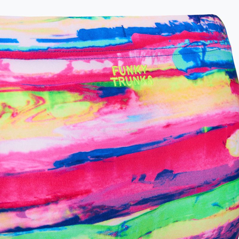 Boxeri de înot pentru bărbați Funky Trunks Sidewinder Trunks paint patch 3