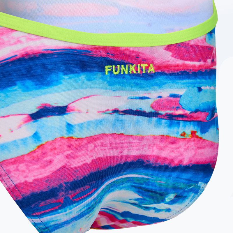Costum de baie întreg Funkita Strapped In One piece colour cutaway 3