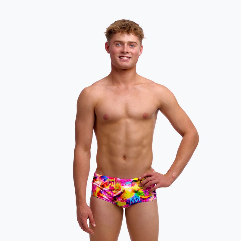 Boxeri de înot pentru copii Funky Trunks Sidewinder Trunks tag her 3