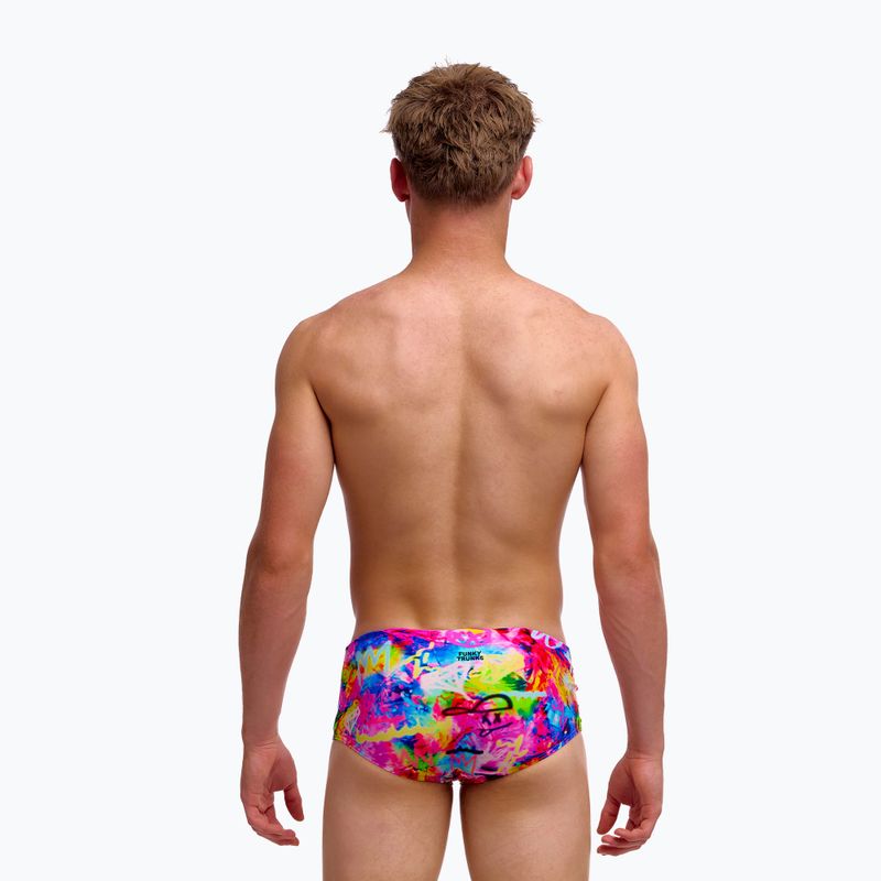 Boxeri de înot pentru copii Funky Trunks Sidewinder Trunks tag her 4