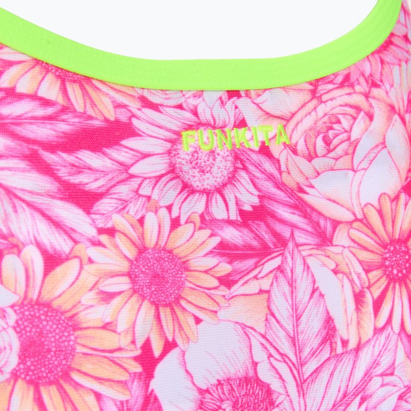 Costum de baie întreg pentru femei Funkita Single Strap One piece rosie cheeky 3