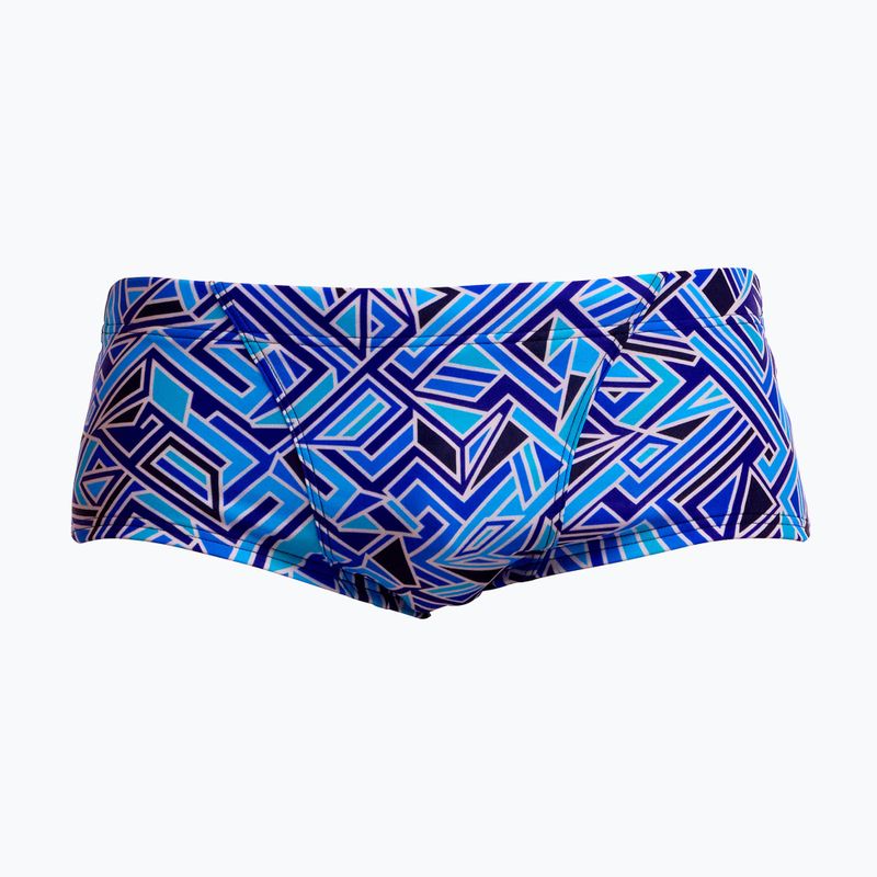 Boxeri de înot pentru bărbați Funky Trunks Classic Trunks blue bits 4