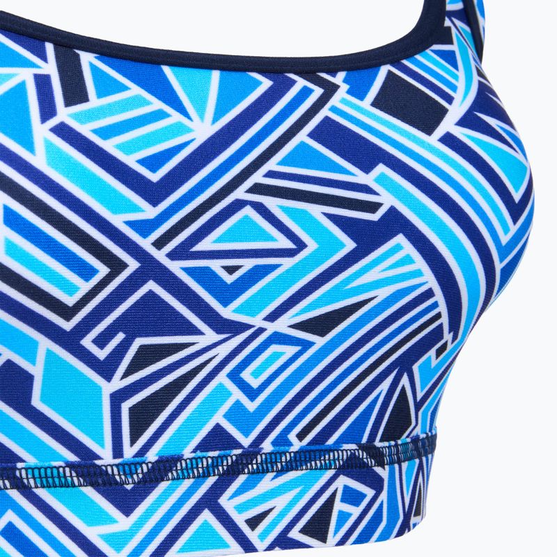 Top costum de baie Funkita Sports Top blue bits 3