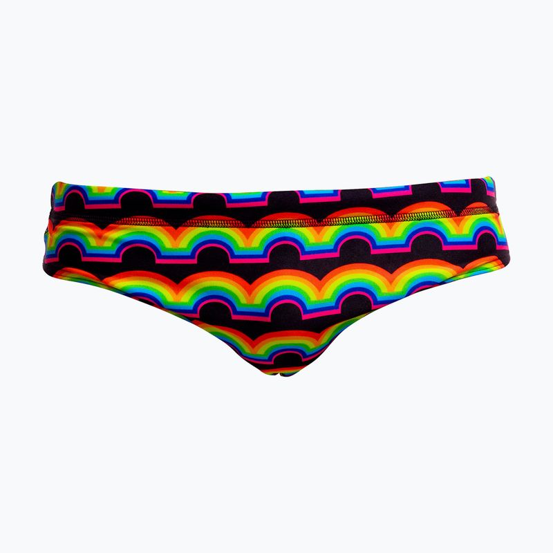 Slipuri de înot pentru bărbați Funky Trunks Classic Brief in rainbow