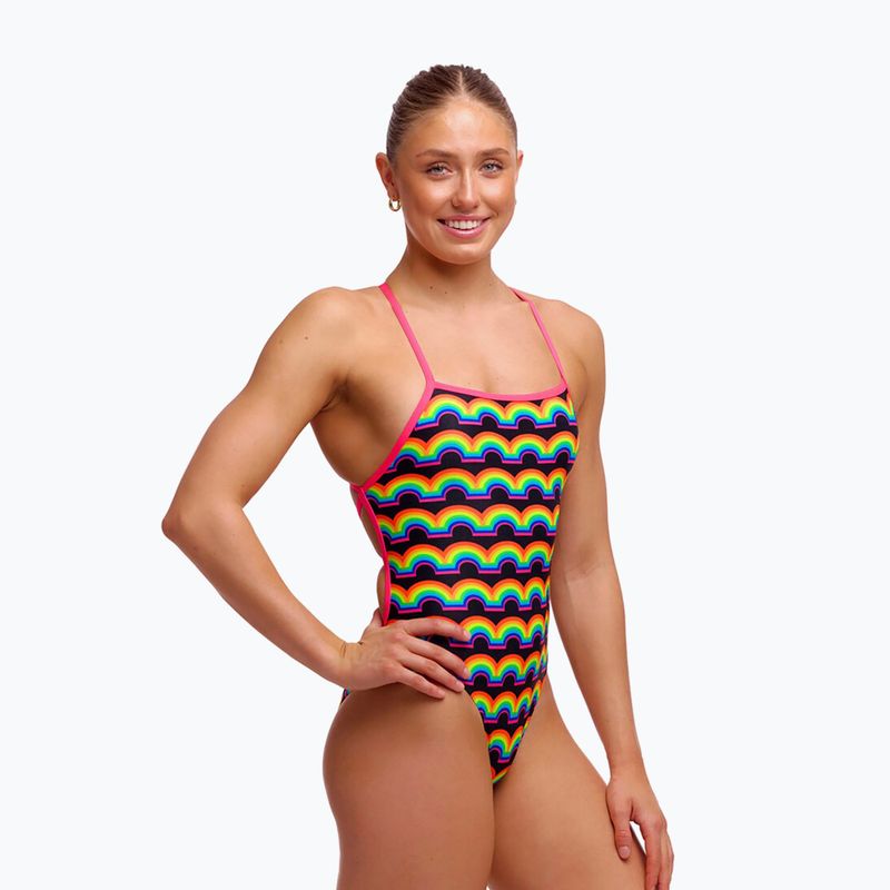 Costum de baie întreg pentru femei Funkita Strapped In One piece rainbowie