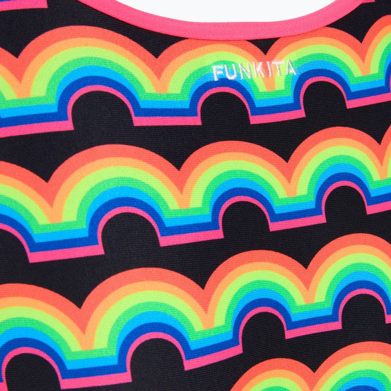 Costum de baie întreg pentru femei Funkita Diamond Secure One piece rainbowie 3