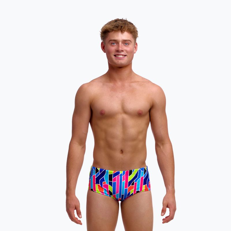 Boxeri de înot pentru copii Funky Trunks Sidewinder Trunks fault lines 2