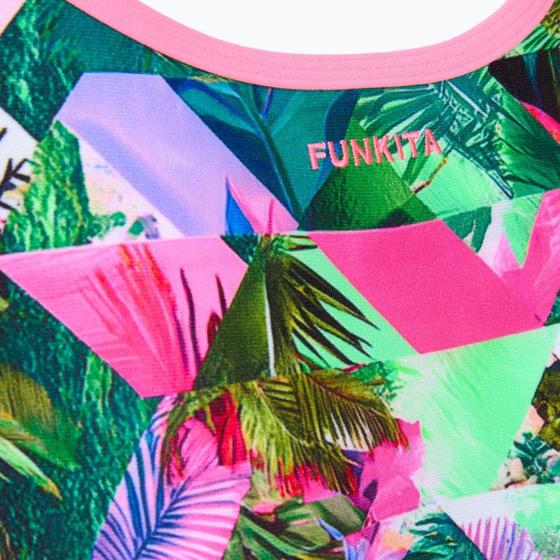 Costum de baie întreg pentru femei Funkita Single Strap One piece sub lime 3
