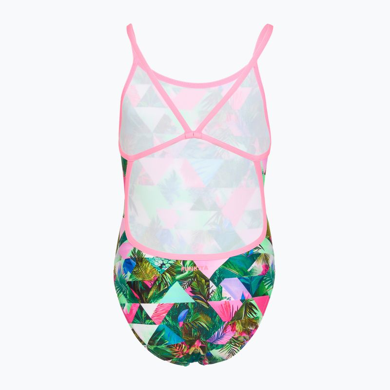 Costum de baie întreg pentru copii Funkita Single Strap One Piece sub lime 2