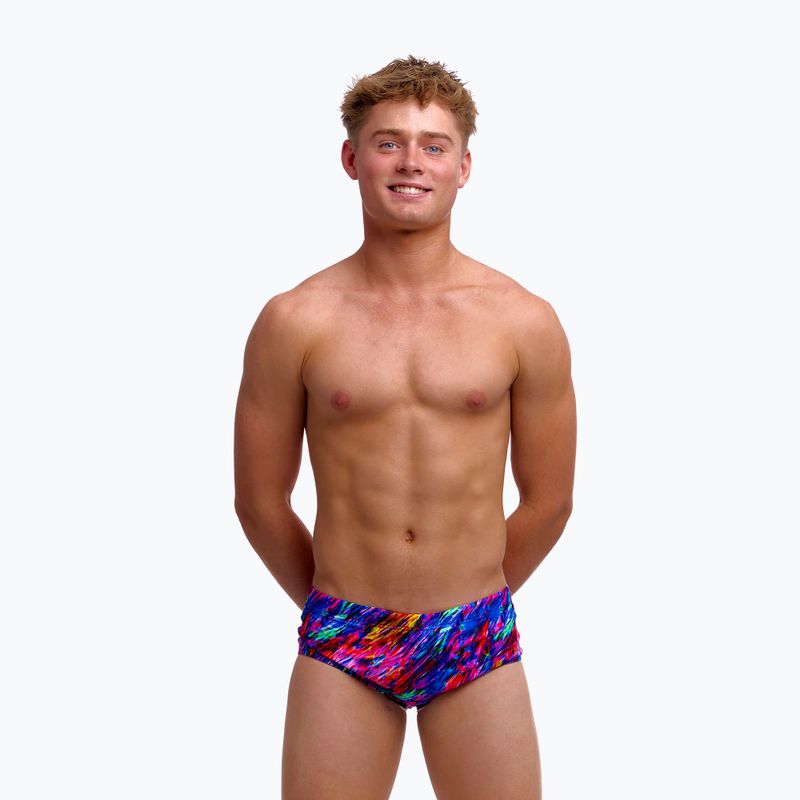 Boxeri de înot pentru copii Funky Trunks Sidewinder Trunks big bang 3