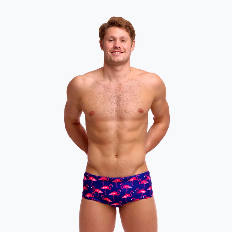 Boxeri de înot pentru bărbați Funky Trunks Sidewinder Trunks flocked up 3