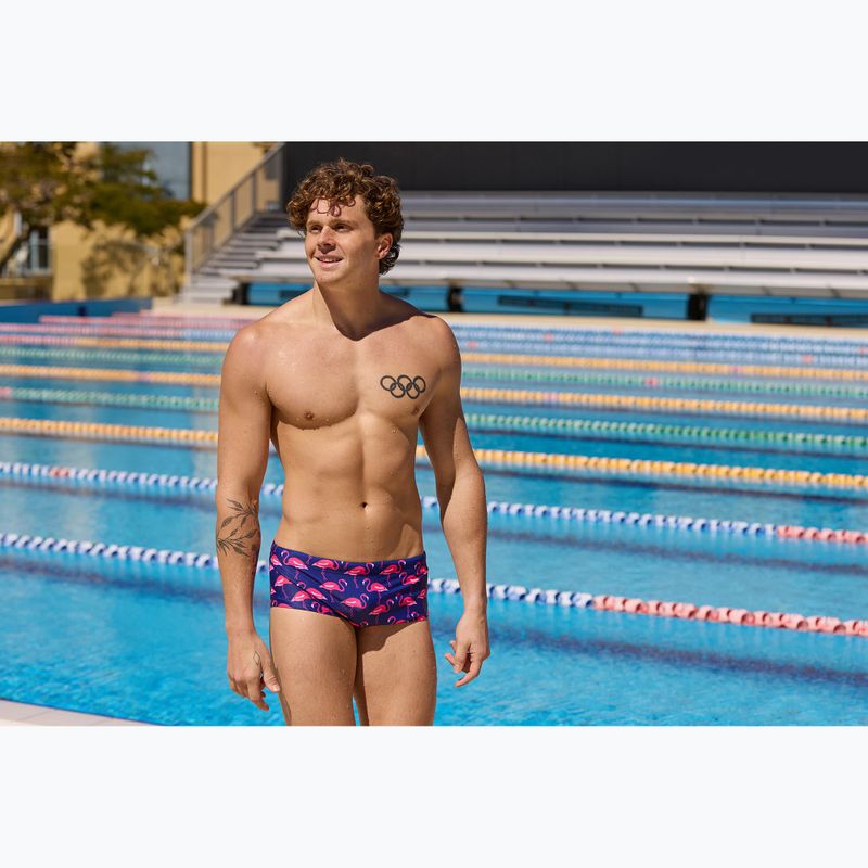 Boxeri de înot pentru bărbați Funky Trunks Sidewinder Trunks flocked up 6