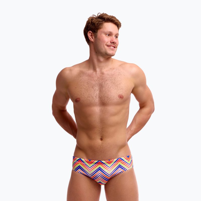 Slipuri de înot pentru bărbați Funky Trunks Classic Brief down up 3