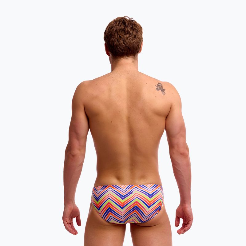 Slipuri de înot pentru bărbați Funky Trunks Classic Brief down up 4