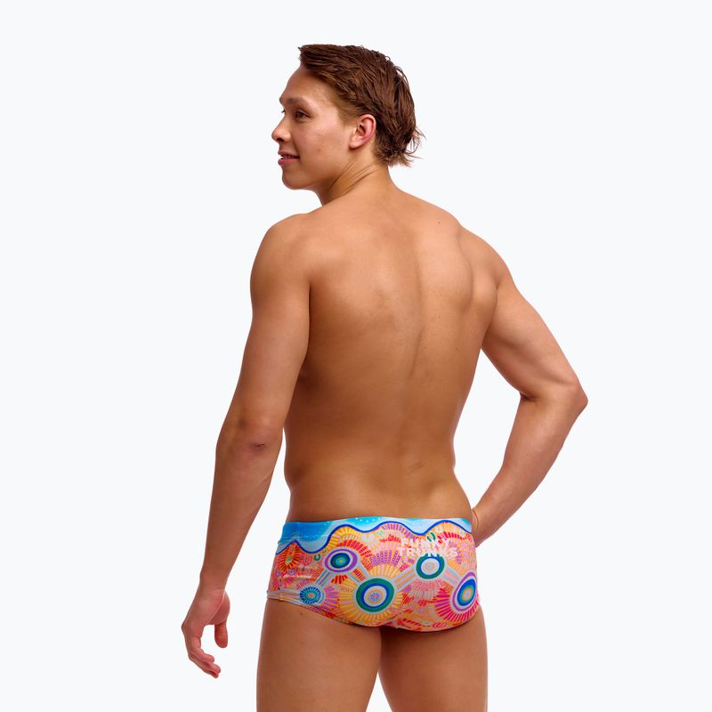 Boxeri de înot pentru bărbați Funky Trunks Sidewinder Trunks kulin colour 5