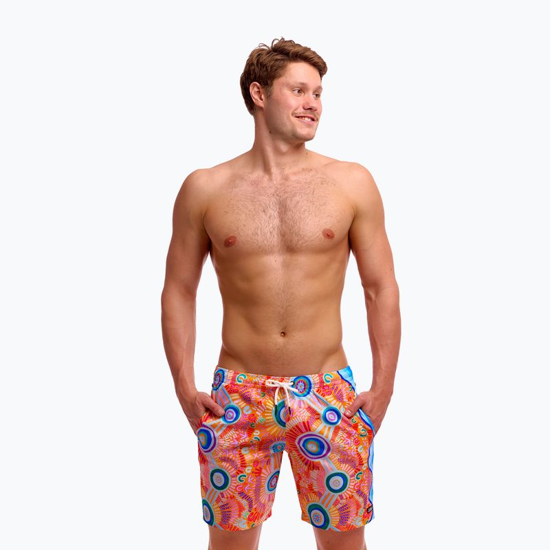 Șorturi de baie pentru bărbați Funky Trunks Long Johnny Short culinary colour 3