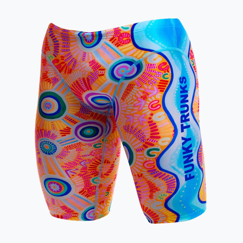 Jammer-uri de înot pentru bărbați Funky Trunks Fast Training Jammer kulin colour 4