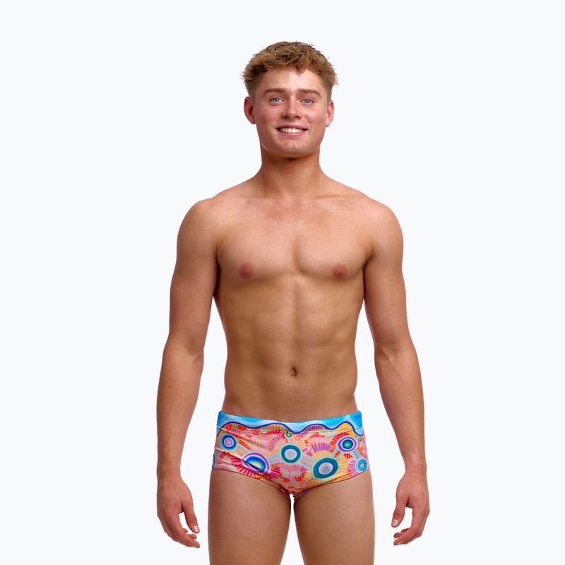Boxeri de înot pentru copii Funky Trunks Sidewinder Trunks kulin colour 2