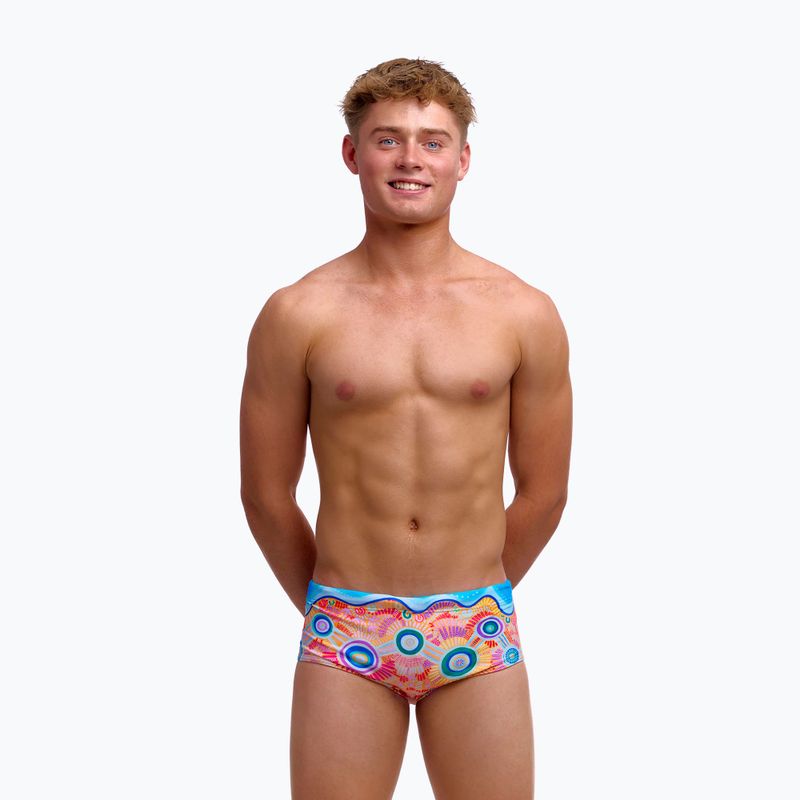 Boxeri de înot pentru copii Funky Trunks Sidewinder Trunks kulin colour 3