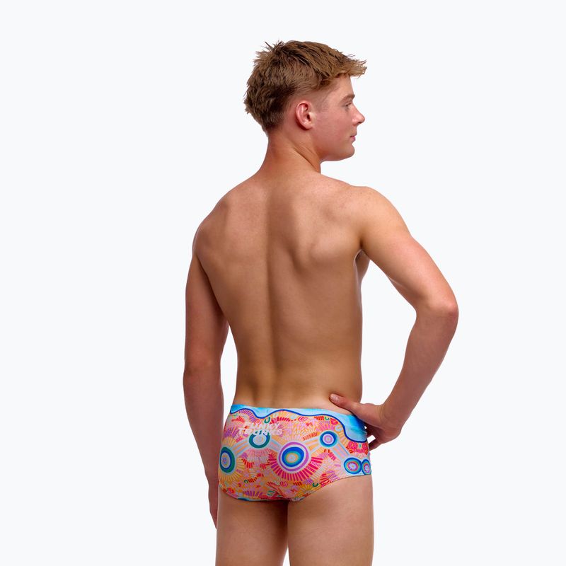 Boxeri de înot pentru copii Funky Trunks Sidewinder Trunks kulin colour 5