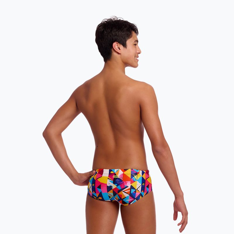 Boxeri de înot pentru copii Funky Trunks Sidewinder Trunks broken blox 2