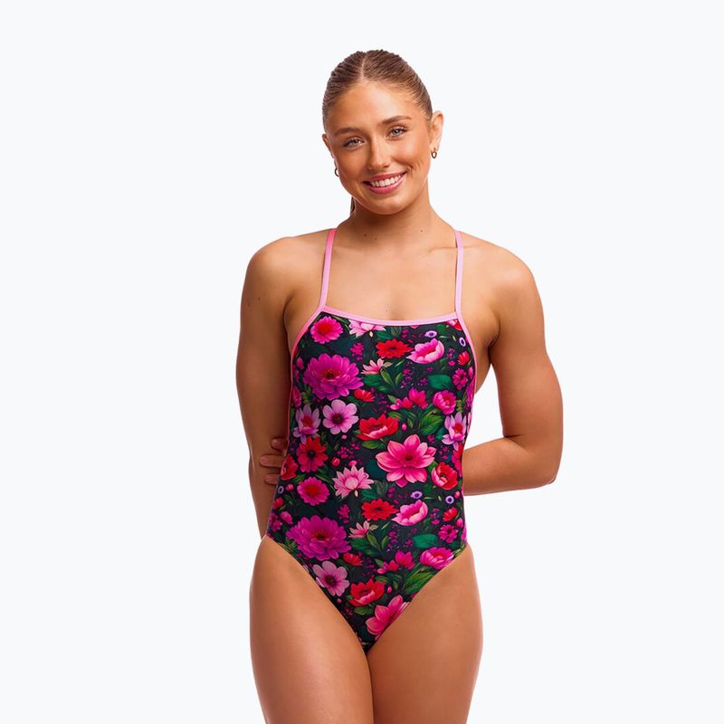 Costum de baie întreg pentru femei Funkita Strapped Secure One pieces garden glow